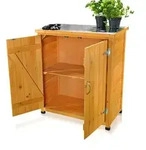 Melko Ger&auml;teschrank Gartenschuppen Gartenschrank Werkstattschrank Gartenhaus