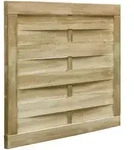 Vidaxl - Gartentor Impr&auml;gniertes Kiefernholz 100x75 Cm Gr&uuml;n