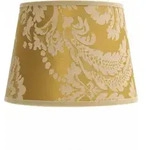 Lampenschirm Gold Barock Design Stoff Tischleuchte