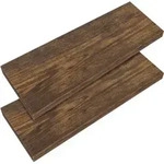 2er Sets Schweberegale 70cm, 2er Set Dunkle Eiche