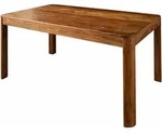 Esstisch Sheesham 178x90x76 Walnuss Gewachst Toronto 226