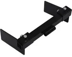 Schneepflugadapter F&uuml;r Rasentraktor Schwarz Vidaxl