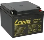 Kunglong - Kung Long Wp24-12 12v 24ah Akku Agm Gel Blei Batterie Vds