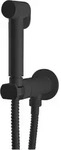 Sapho - Wasserarmaturen - Set Unterputzarmatur Mit Bidetbrause, Schwarz Matt...
