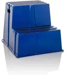 Tritthocker / Trittstufe Tio-e2 Kunststoff Blau Hjh Office