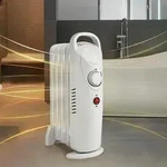 Mobiler &Ouml;lradiator Heizung Elektroheizung, Thermostat 1 Hitzestufe,...