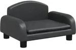 Kindersofa Schwarz 50x40x30 Cm Kunstleder Vidaxl