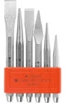 Pb Swiss Tools Mei&szlig;el- Und Durchschl&auml;ger-satz, Im Kunststoffhalter,