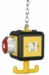 Riegler - Versorgungseinheit, 4 Schuko-steckdosen 16 A 2p + 230 V, Ip 20