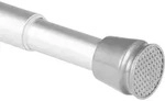 Duschvorhangstange Ohne Bohren 140-260cm Stufenlos Neptun Schwarz