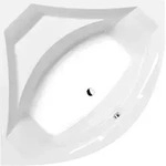 Polysan - Badewannen - Eckbadewanne Rosana, 140x140x49 Cm, Wei&szlig; 64119