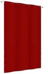 Balkon-sichtschutz Rot 140x240 Cm Oxford-gewebe Vidaxl