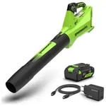 Greenworks 24v-blasger&auml;t - 177 Km/h - 4,0ah Akku Und Ladeger&auml;t - Bl24l411-01