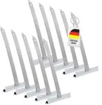 10x Mini Rolladen Aufh&auml;ngefeder Rollladen Stahlband-aufh&auml;nger Federn