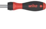 Wiha Schraubendreher Mit Bithalter Softfinish Mit Ratschenfunktion F&uuml;r 1/4 Bits