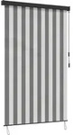 Vidaxl Roller Blind Anthracite And White 160 X 250 Cm