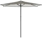 Gartensonnenschirm 270 X 270 Cm Polyester Rechtwinklig Vidaxl