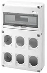 Quadretto Q-din 14 Moduli - 6 Flange Iec 309 16/32a Ip44/67 - Ip65 Gw68008n - Gewiss