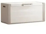 Beige Gartentruhe Gulliver 118x49x H55 Cm