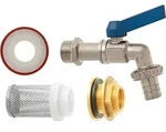 Geka Regentonnen Anschluss Set (gr&ouml;&szlig;e 3/4&ldquo;, Lochdurchmesser 34-37 Mm, Nw 19 Mm)