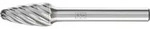 Hartmetall Hochleistungsfr&auml;sstift Inox Rundbogen Rbf &Oslash; 10x20mm Schaft-&oslash; 6 Mm F&uuml;r