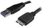 Startechcom Usb3aub15cms Usb 3.0 Kabel Schwarz 15 Cm