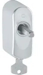 Hoppe Ros.aus950s 100nm Alu.f1/naturf.32mm Secuselect/secu100/secustik Abschl -