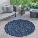 Paco Home - In- & Outdoor Teppich Flachgewebe Einfarbig Modern Wetterfest F&uuml;r