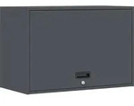 Wandschrank F&uuml;r Die Garage Mit Gasdrucklift-t&uuml;r Anthrazit Vidaxl