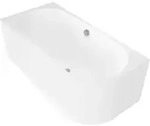 Polysan - Monolith - Asymmetrische Wanne Viva L, 180x75x60 Cm, Links, Wei&szlig; 72099m