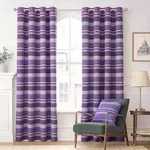 Gardinen Mit &Ouml;sen Morocco Mauve Im 2er Set, 230 X 170 Cm - Homescapes