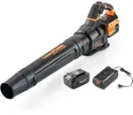 Lawnmaster Mx 24v Akku-laubbl&auml;ser Mit Axialgebl&auml;se Leistungsstarker...