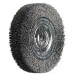 Pferd Tools Rundb&uuml;rste Breit Ungezopft Rbu &Oslash;150x38xvariable Bohrung
