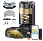 Proscenic Q20 Plus Saugroboter Mit Wischfunktion, 2&times; tiefenreinigung, Dual-laser