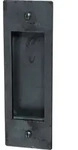 Halc&ouml; - Schiebet&uuml;rmuschel 40 X 110 Mm Gerade, Schwarzstahl
