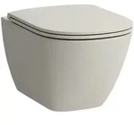 Laufen Lua Wand-wc, Silent Flush, Verdeckte Befestigung,