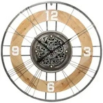 Wanduhr Mit Deko-mechanismus Lana, &Oslash; 90 Cm