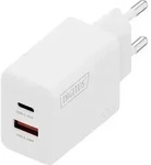 Digitus Da-10301 Usb Ladeger&auml;t 30 W 1x Usb-a, 1x Usb-c&reg; Wei&szlig;