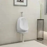 Wandurinal Mit Sp&uuml;lventil Keramik Wei&szlig; Vidaxl