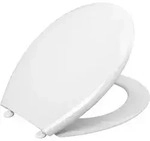 Wc-sitz 'palu' - Klassisch Wei&szlig;er Look - Pflegeleichter Thermoplast - Schlichtes