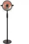 Sunred&reg; Heizstrahler Retro Schwarz 2100 W Halogenstrahler Standger&auml;t Stehend