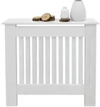 Heizk&ouml;rperverkleidung Landhausstil 78x19x82 Cm Wei&szlig; Aus Mdf Lackiert F&uuml;r