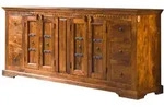 Sideboard Akazie 212x50x92 Honig Lackiert Oxford 0414