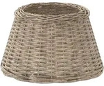 Lampenschirm Braun &Oslash;45x28 Cm Korbweide Vidaxl