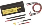 L215 Sicherheits-messleitungs-set Pr&uuml;fspitze, Lamellenstecker 4 Mm Lamellenstecker 4