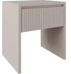 Selsey Vemmi &ndash; Nachttisch 1-schublade, Kaschmir, 45 Cm