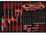 Ks Tools 1/4 Steckschl&uuml;ssel- / Und Schraubendreher-satz In Schaumstoffeinlage,