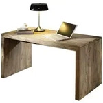 Schreibtisch Sheesham 148x75x78 Grau Ge&ouml;lt Nature Grey 710