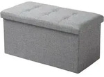 Sitzhocker Mit Stauraum Sitzbank Faltbar Truhen Aufbewahrungsbox, Deckel...