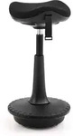 Stehhocker / Stehhilfe Balance Sit Ergo Stoff Schwarz Hjh Office